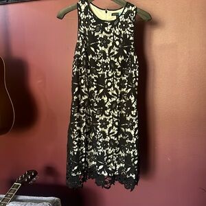Banana Republic dress flower pattern